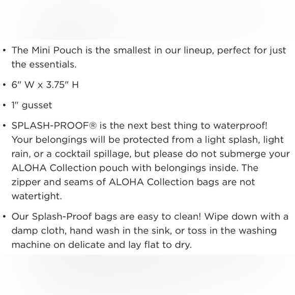 Aloha Collection πΊ Hello Kitty Mini Pouch - Picture 5 of 6